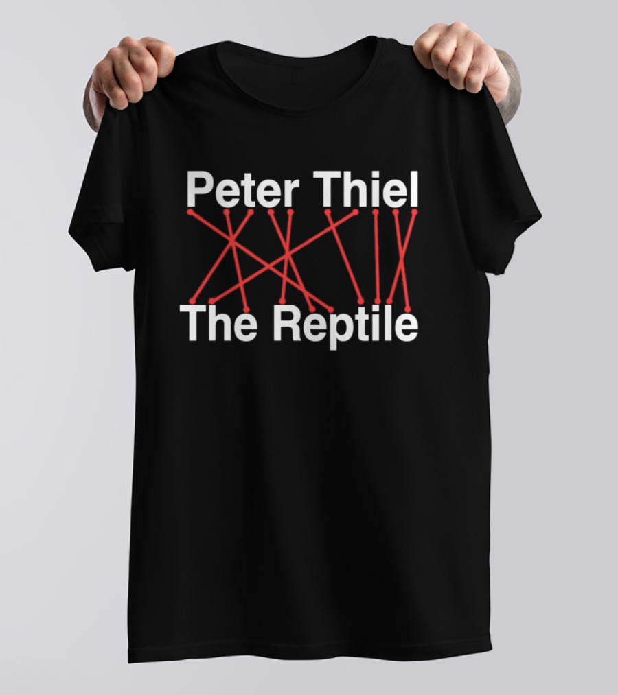 Peter Thiel XXXIX The Reptile T-Shirt