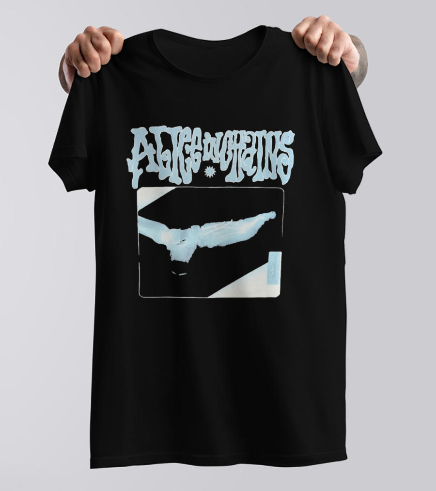 Alice In Chains X Ray Arm Elbow Skeleton Image T-Shirt