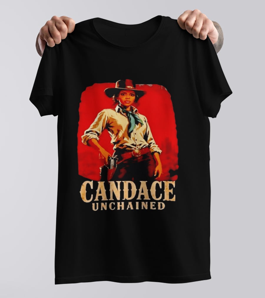 Candace Unchained Western Cowgirl T-Shirt