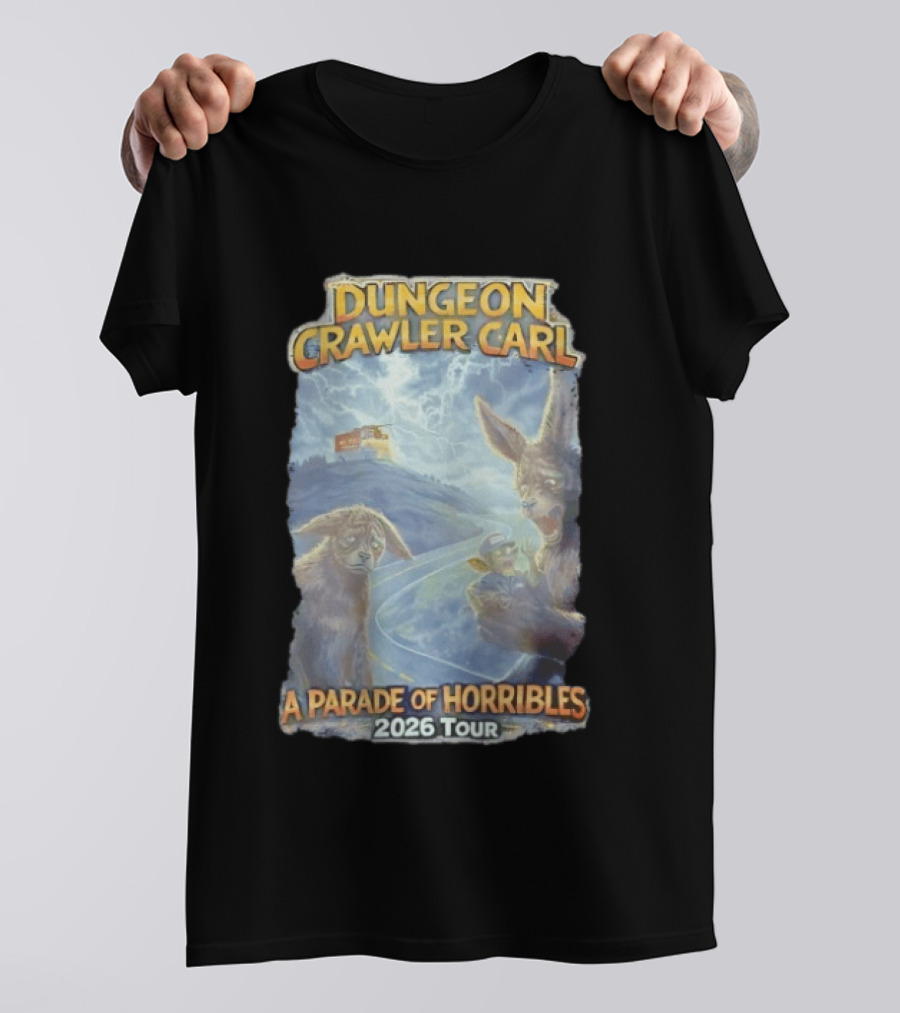 Dungeon Crawler Carl 2026 Tour A Parade Of Horribles Fantasy Adventure T-Shirt