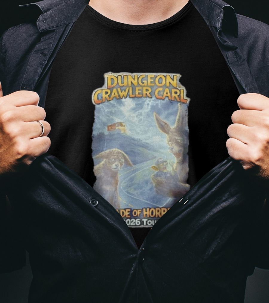 Dungeon Crawler Carl 2026 Tour A Parade Of Horribles Fantasy Adventure T-Shirt