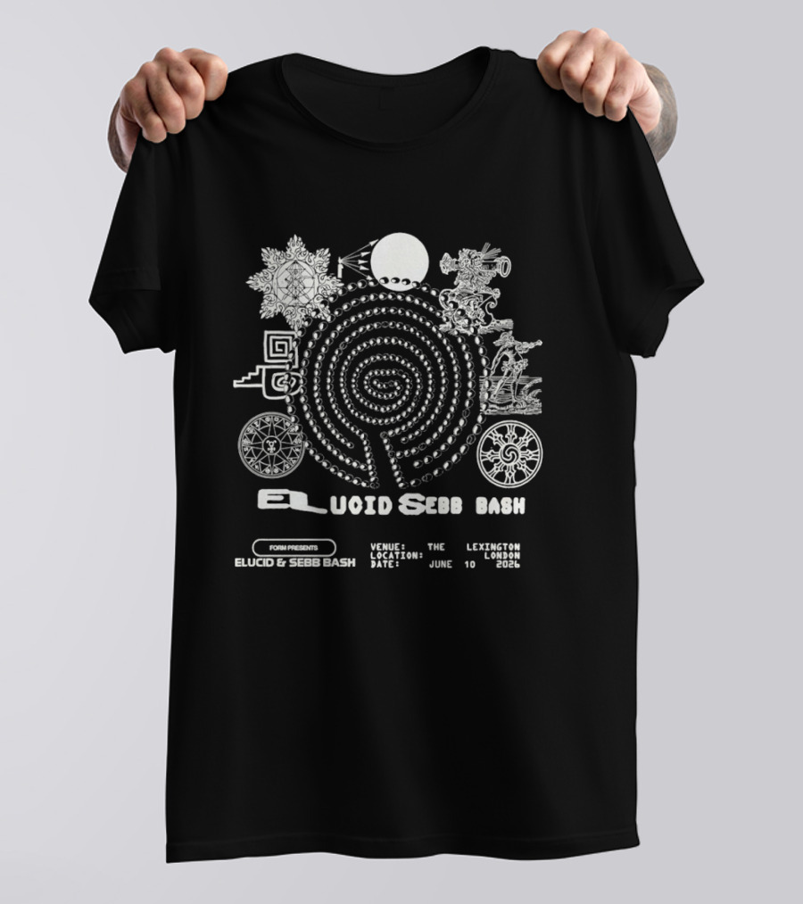 Elucid Sebb Bash Lexington London June 10 2026 Concert Event T-Shirt