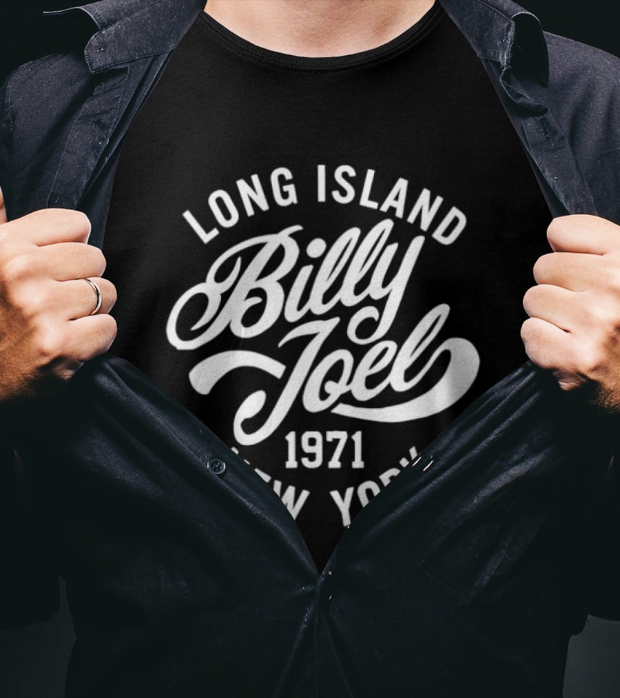 Long Island Billy Joel 1971 New York T-Shirt