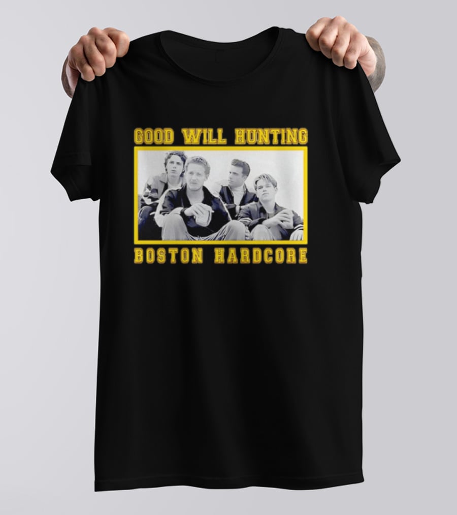 Good Will Hunting Boston Hardcore Matt Damon Ben Affleck T-Shirt