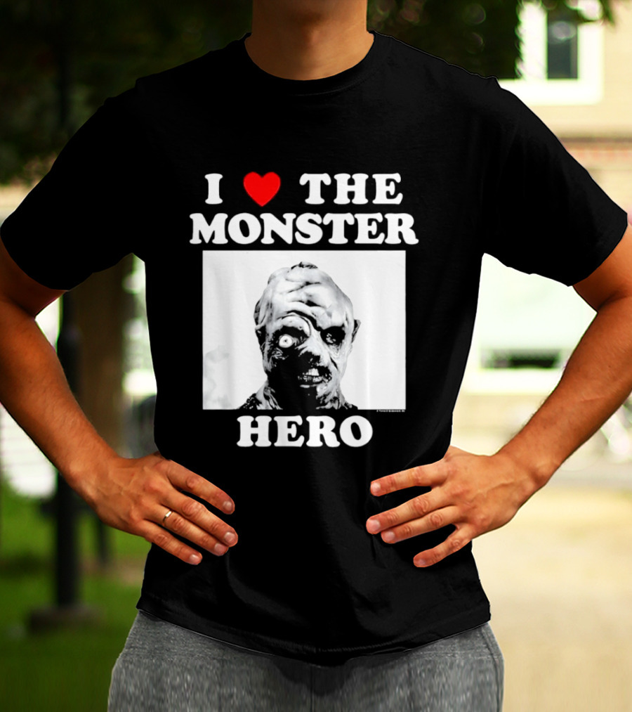 I Love The Monster Hero The Toxic Avenger Troma Entertainment T-Shirt