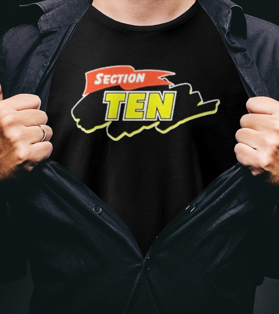 Section Ten Cartoon T-Shirt