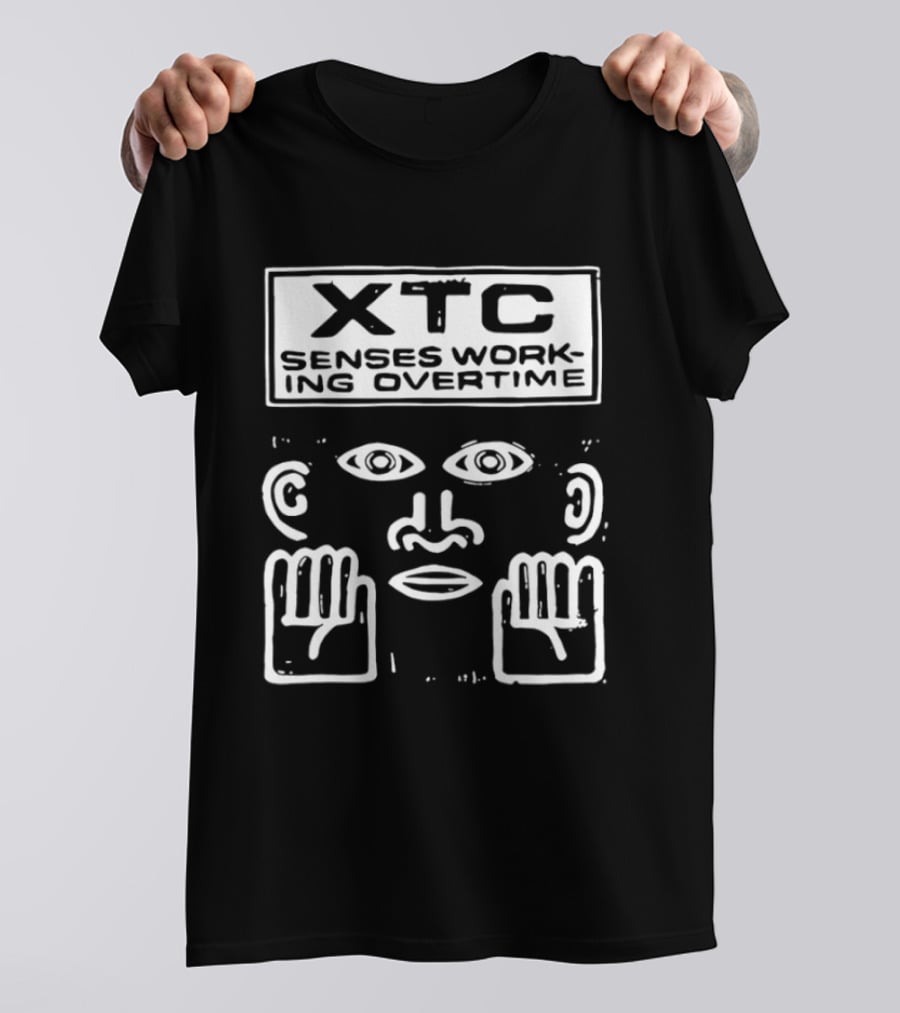 XTC Senses Working Overtime Eyes Ears Hands T-Shirt