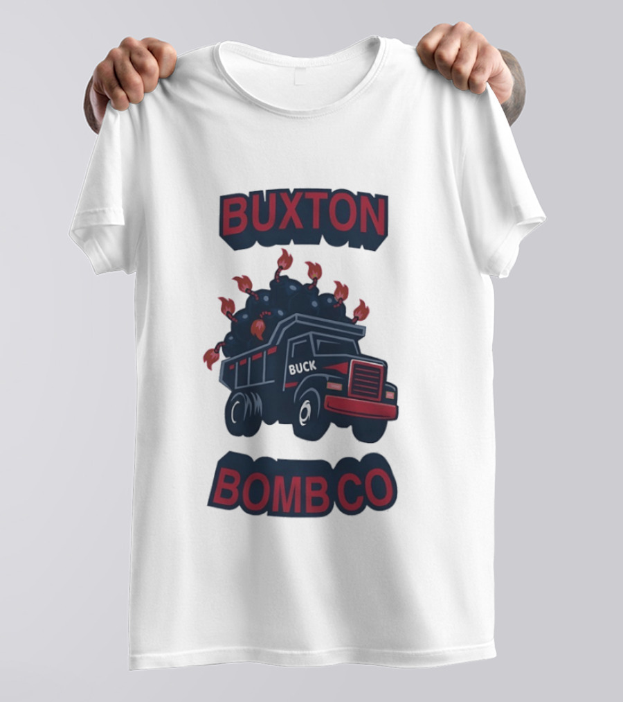 Buxton Bomb Co Buck Truckin' Explosive Truck T-Shirt