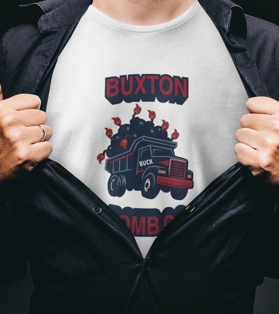 Buxton Bomb Co Buck Truckin' Explosive Truck T-Shirt