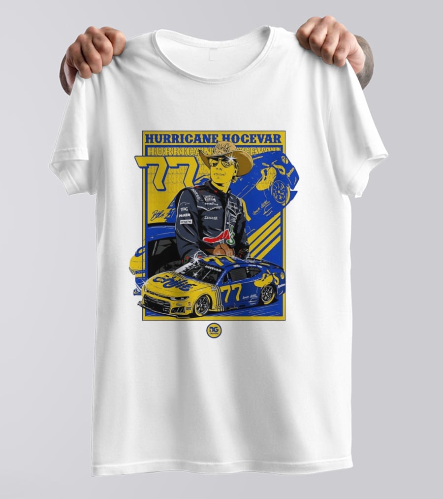 Hurricane Hocevar 77 Chili's Spire Motorsports NASCAR Chevrolet Carson Hocevar T-Shirt