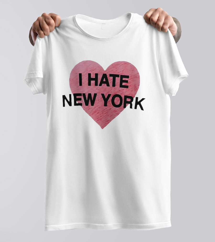 Hailey Van Lith I Hate New York Heart T-Shirt