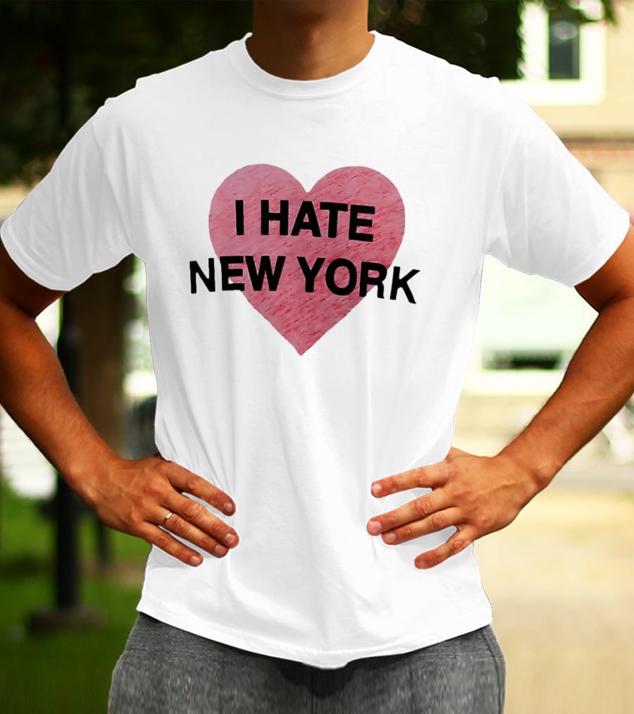 Hailey Van Lith I Hate New York Heart T-Shirt