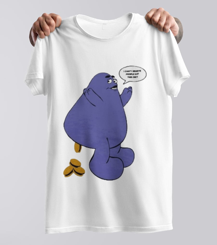 Rare AKOMPLICE GRIMACE I Can't Believe People Eat This T-Shirt