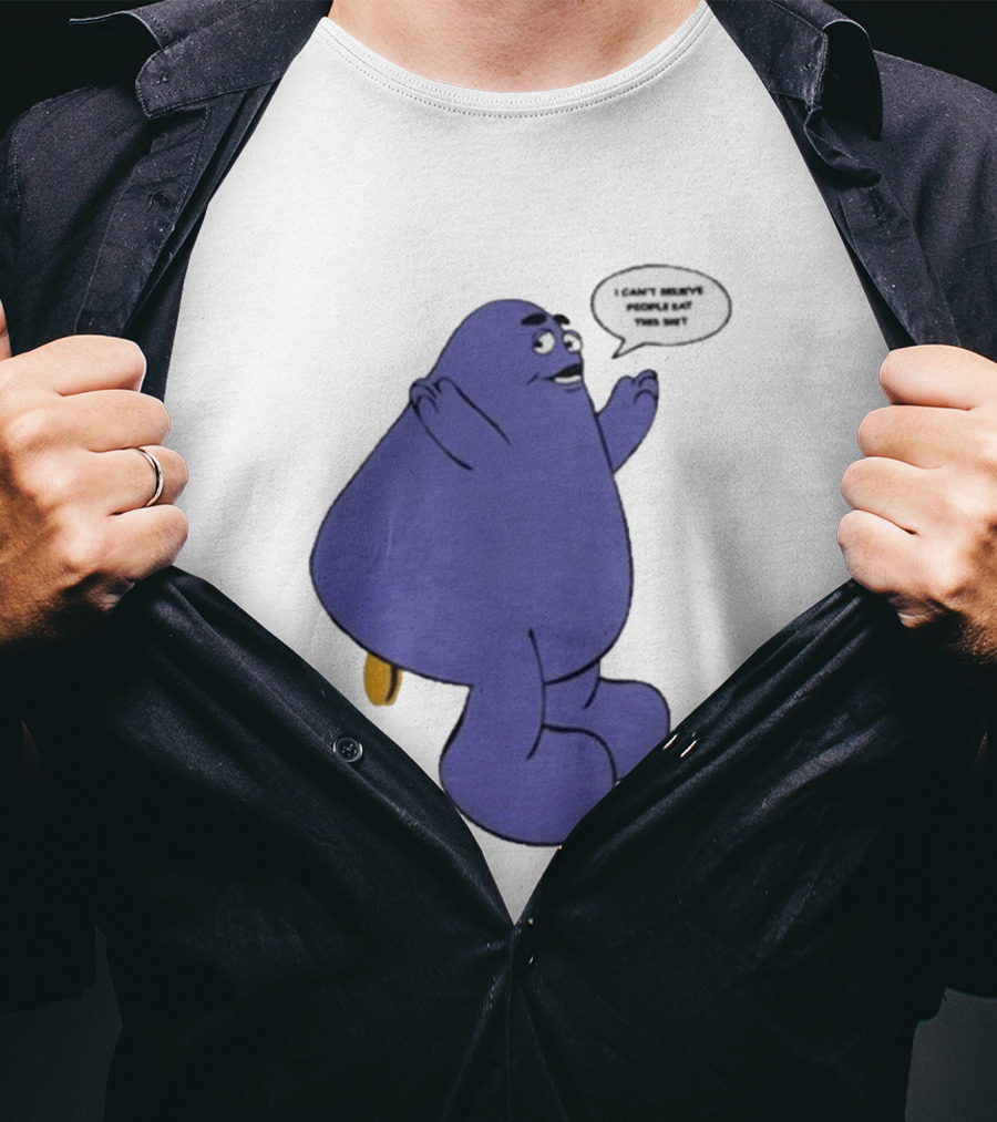 Rare AKOMPLICE GRIMACE I Can't Believe People Eat This T-Shirt