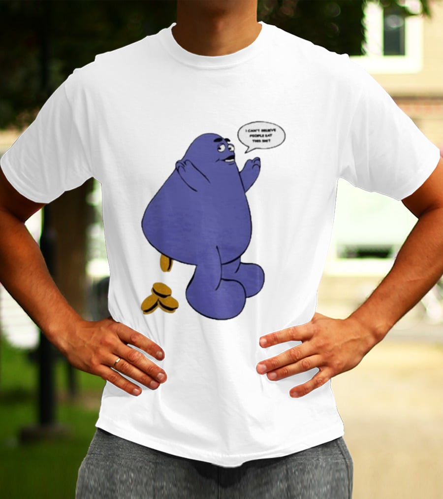 Rare AKOMPLICE GRIMACE I Can't Believe People Eat This T-Shirt