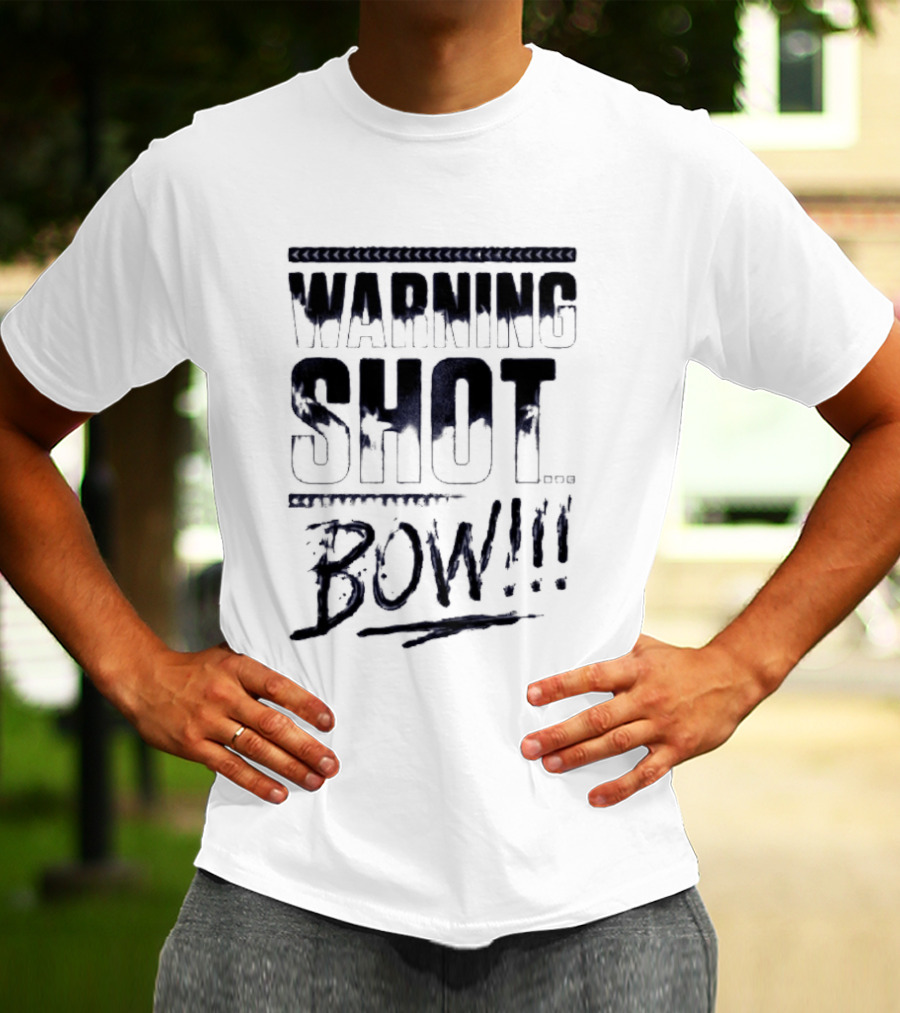 Jey Uso Warning Shot Bow 2026 Warning Shot Bow T-Shirt