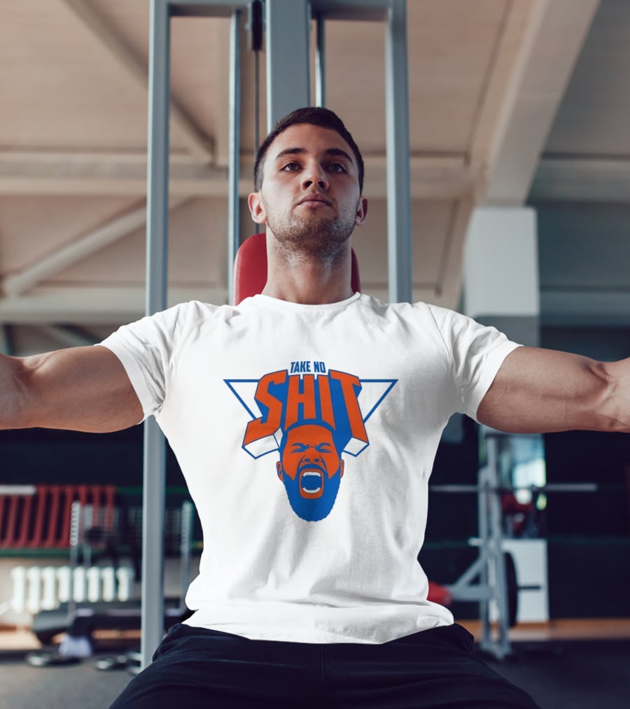 Karl Anthony Towns New York Knicks Take No Shit Knicks T-Shirt