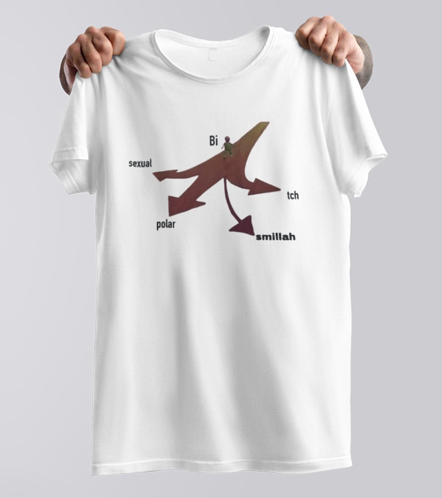 Bi Sexual Polar Smillah Tch Arrow And Figure Concept T-Shirt
