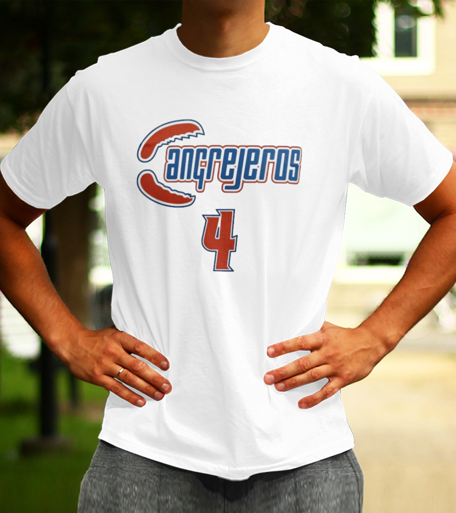 Cangrejeros De Santurce 2026 Honoring José 'Piculín' Ortiz 4 T-Shirt