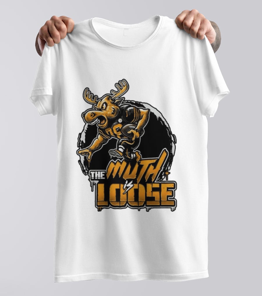 The Muth Is Loose Moose Pittsburgh Steelers Football 2026 T-Shirt