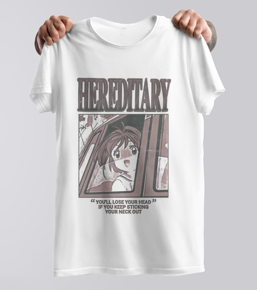 Hereditary Sakura Kinomoto Cardcaptor Sakura You'll Lose Your Head If You Keep Sticking Your Neck Out T-Shirt