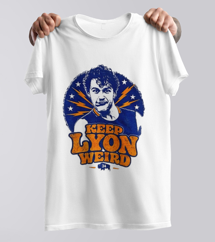 Keep Lyon Weird Alex Lyon Buffalo Sabres NHL 2026 T-Shirt