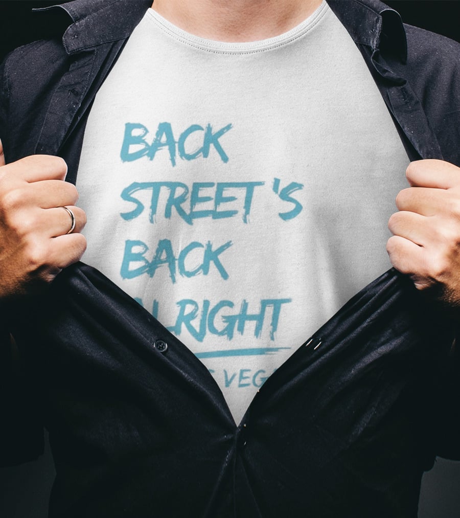Backstreet's Back Alright Las Vegas 2026 T-Shirt