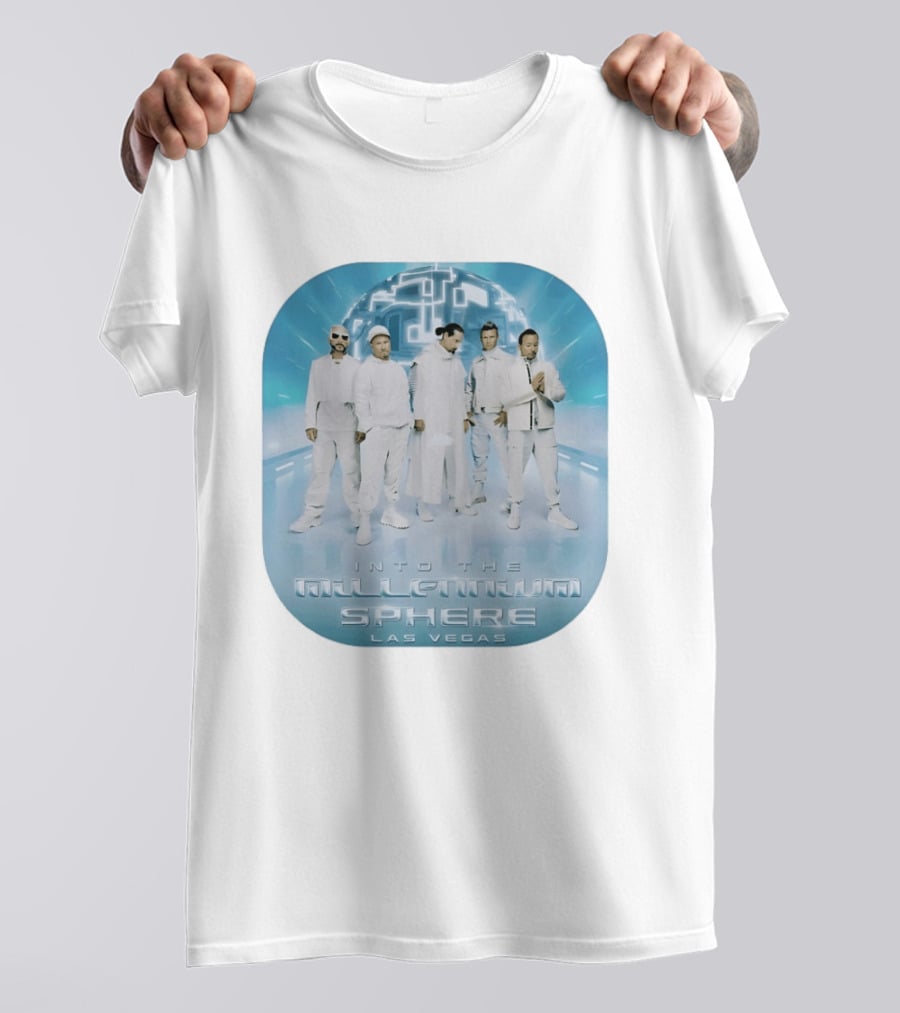 Backstreet Boys Into The Millennium Sphere Las Vegas 2026 T-Shirt