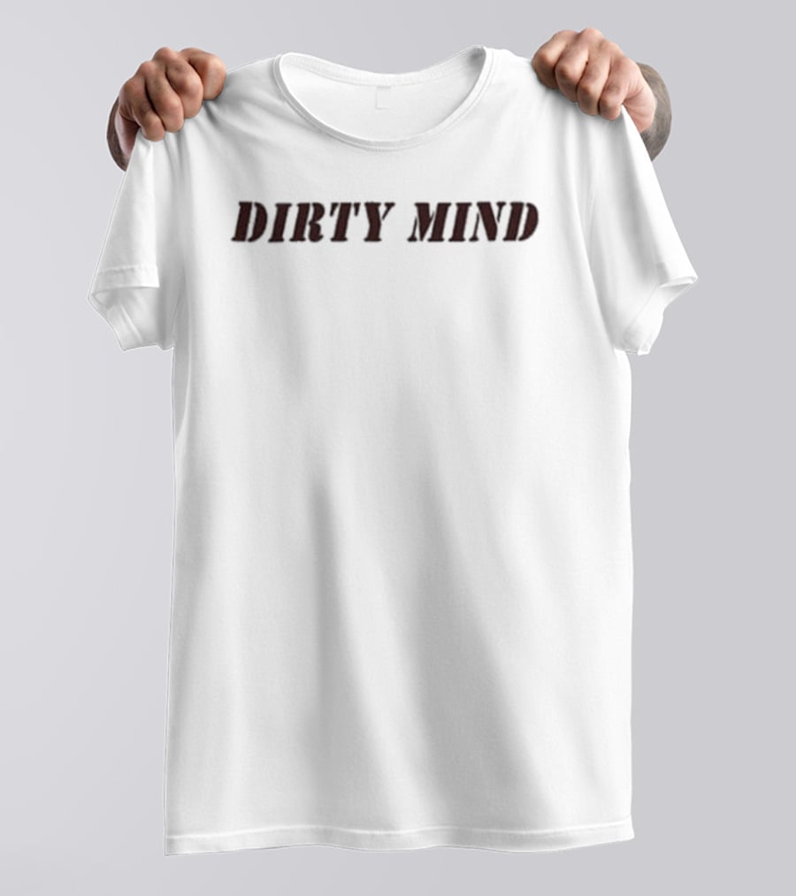 Bang Chan Dirty Mind Bold Vintage Font T-Shirt