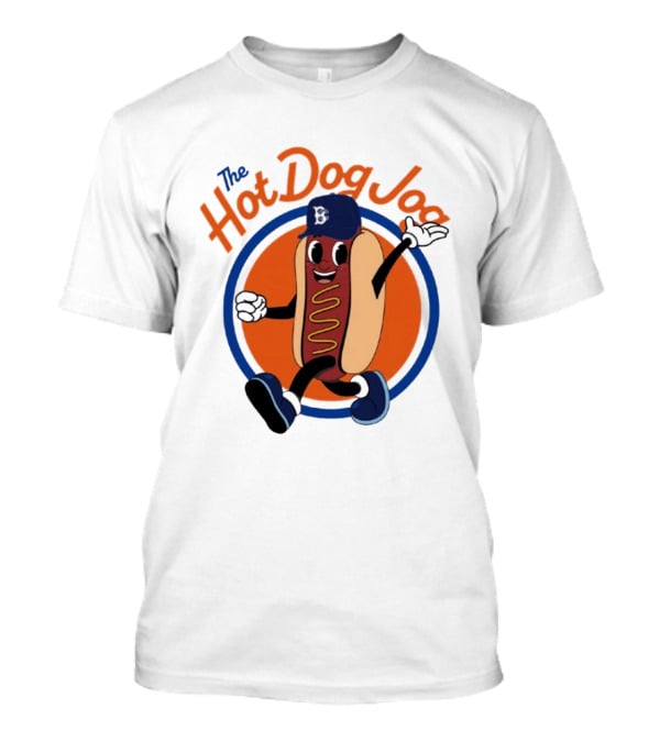 Brooklyn Cyclones The Hot Dog Jog Baseball T-Shirt