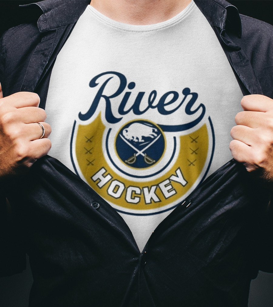 Buffalo Sabres 47 Brand River Hockey Vintage Team T-Shirt