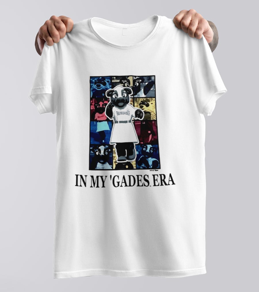Hudson Valley Renegades Mascot Pop Art In My 'Gades Era T-Shirt
