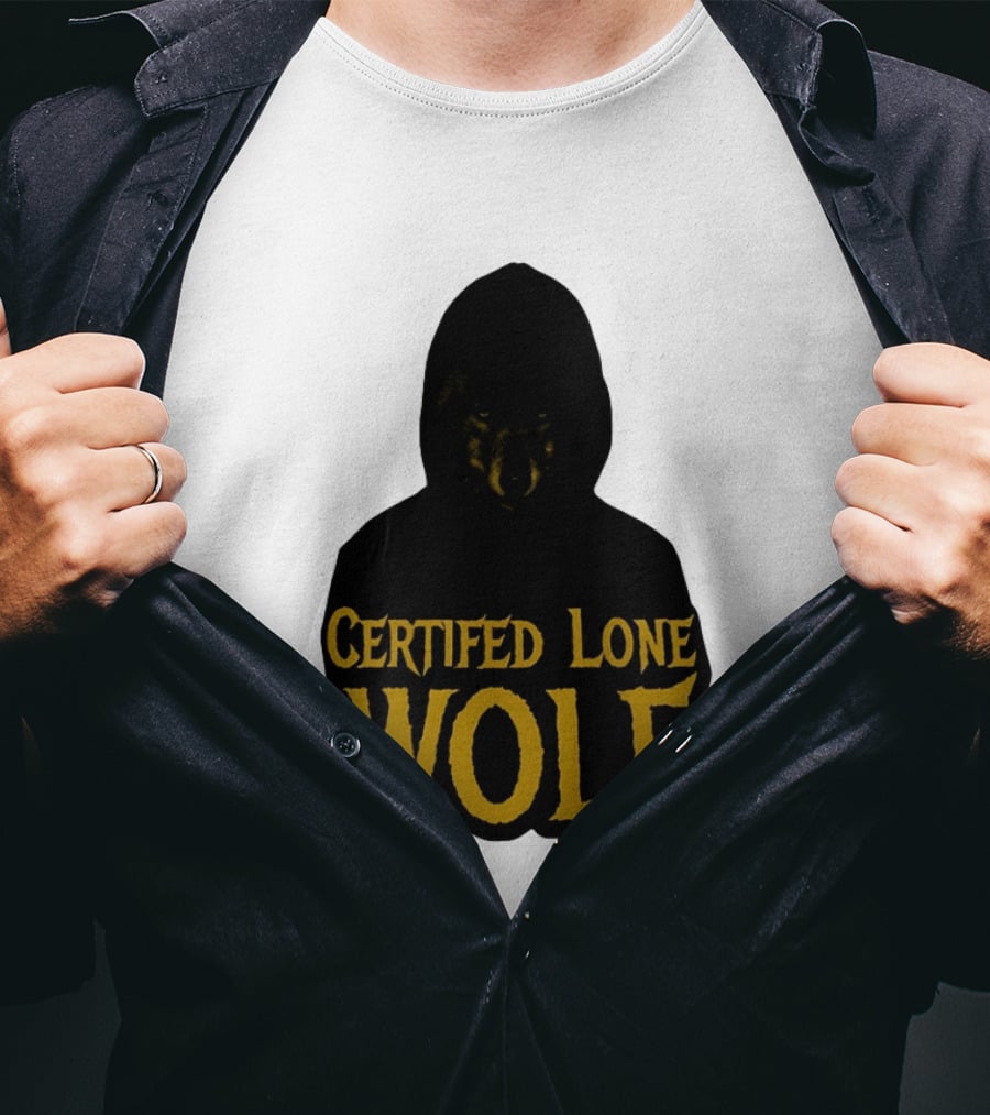 Certified Lone Wolf Mask T-Shirt
