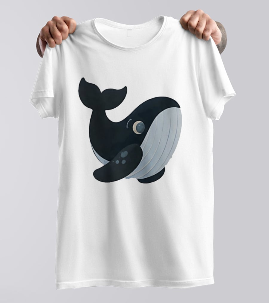 Cocomelon The Movie J.J Whale Cartoon T-Shirt