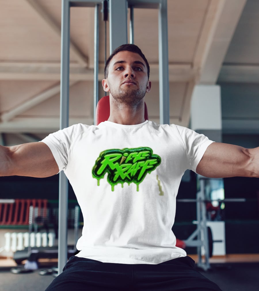 Riff Raff Neon Green Drip T-Shirt