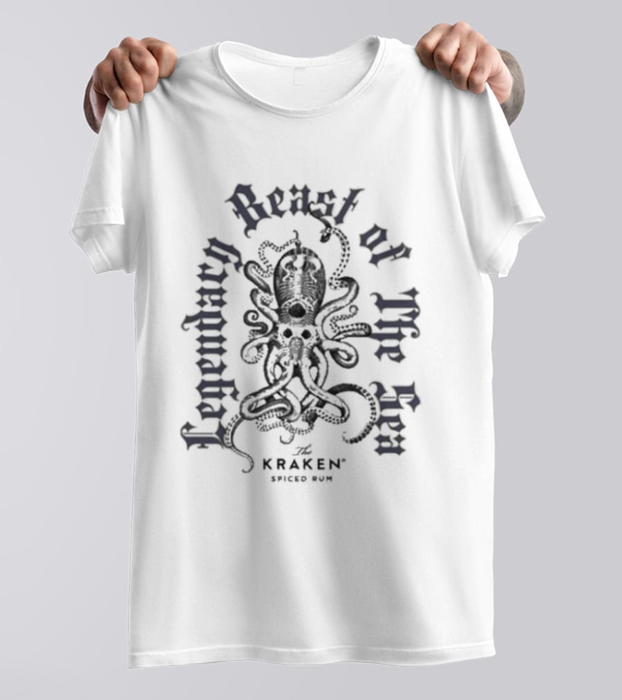 Legendary Beast Of The Sea The Kraken Est 1834 T-Shirt