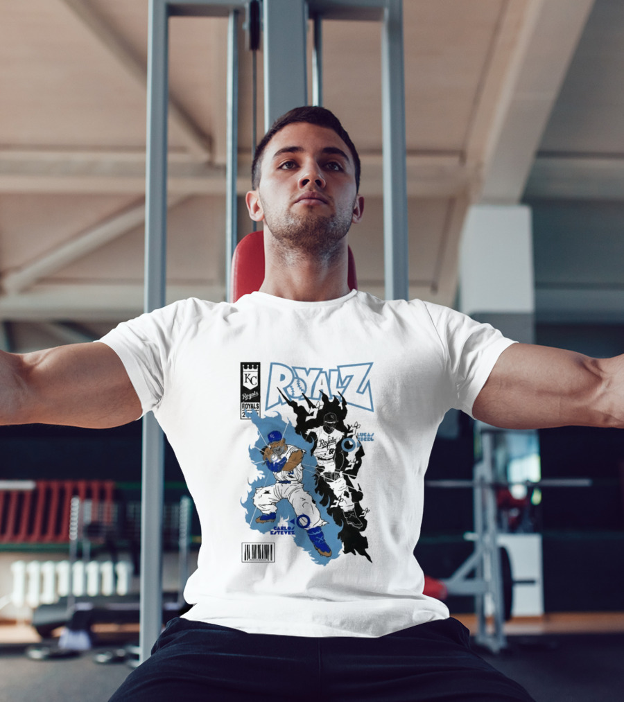 Royals Dragon Kamehameha Baseball Anime T-Shirt