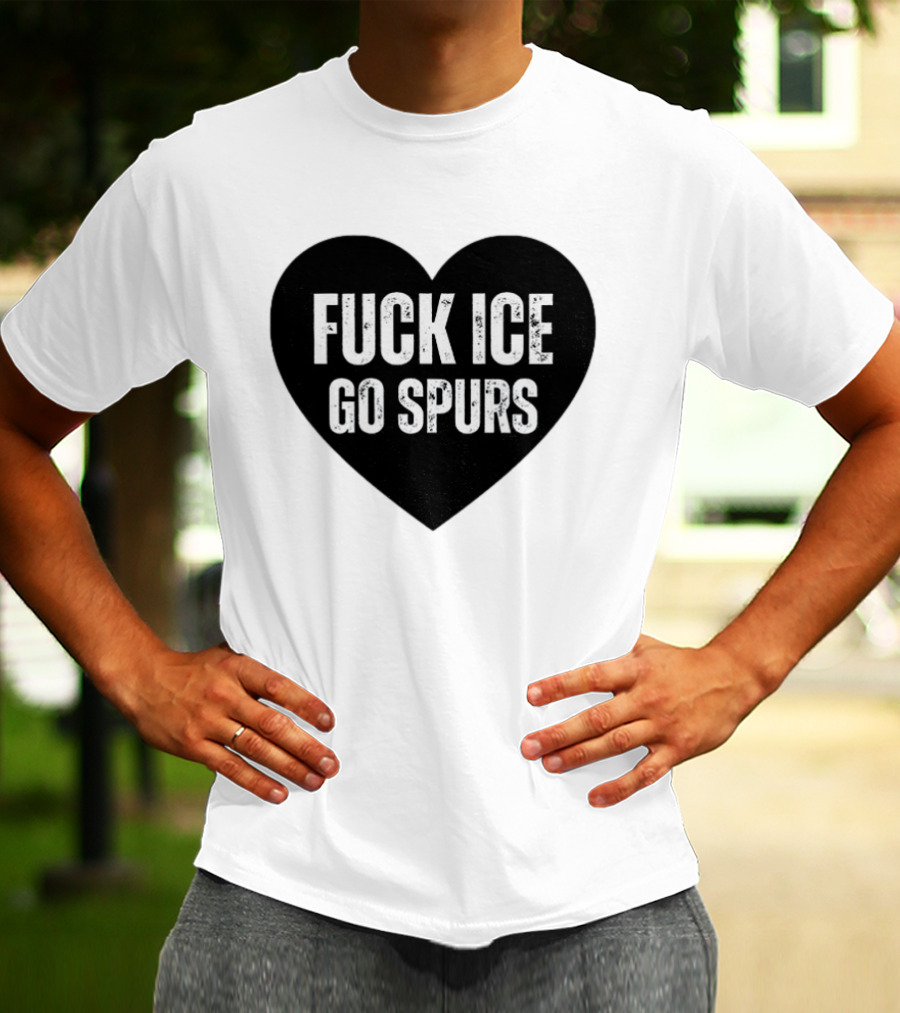 San Antonio Spurs Fuck Ice Go Spurs 2026 Lover T-Shirt