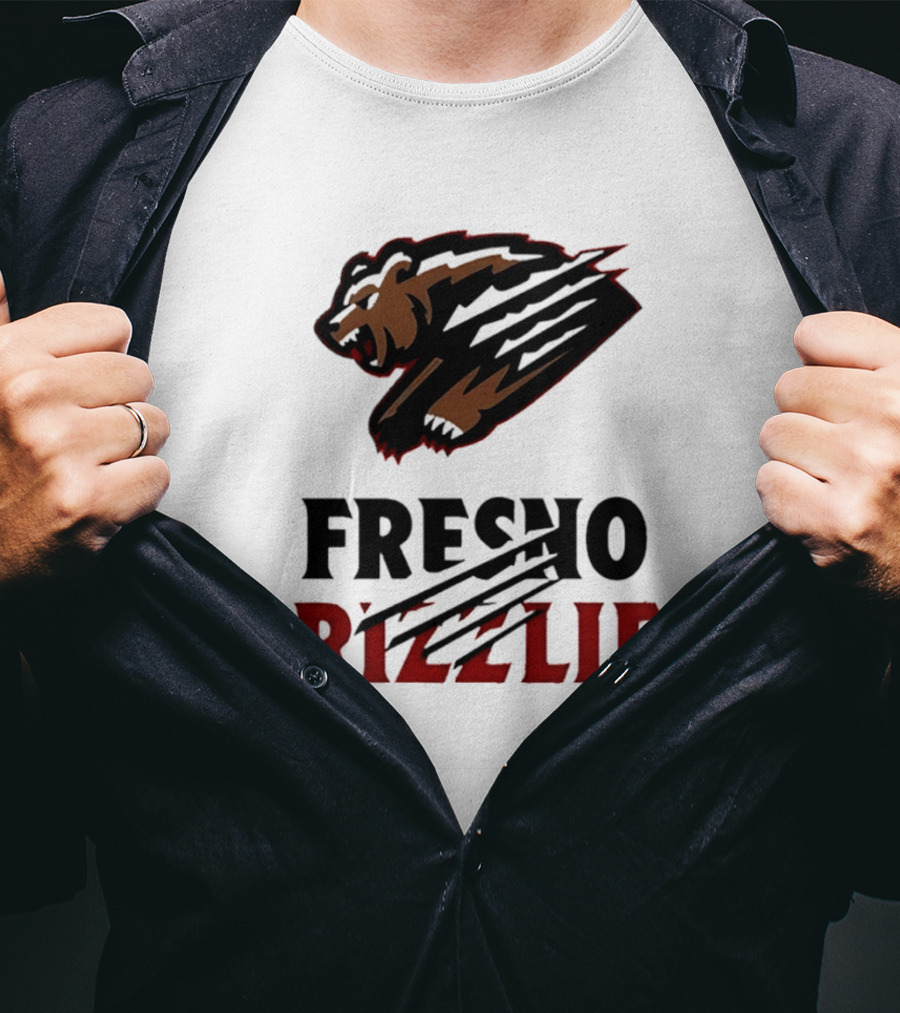 Fresno Grizzlies Growlifornia Bear Flag 2026 T-Shirt