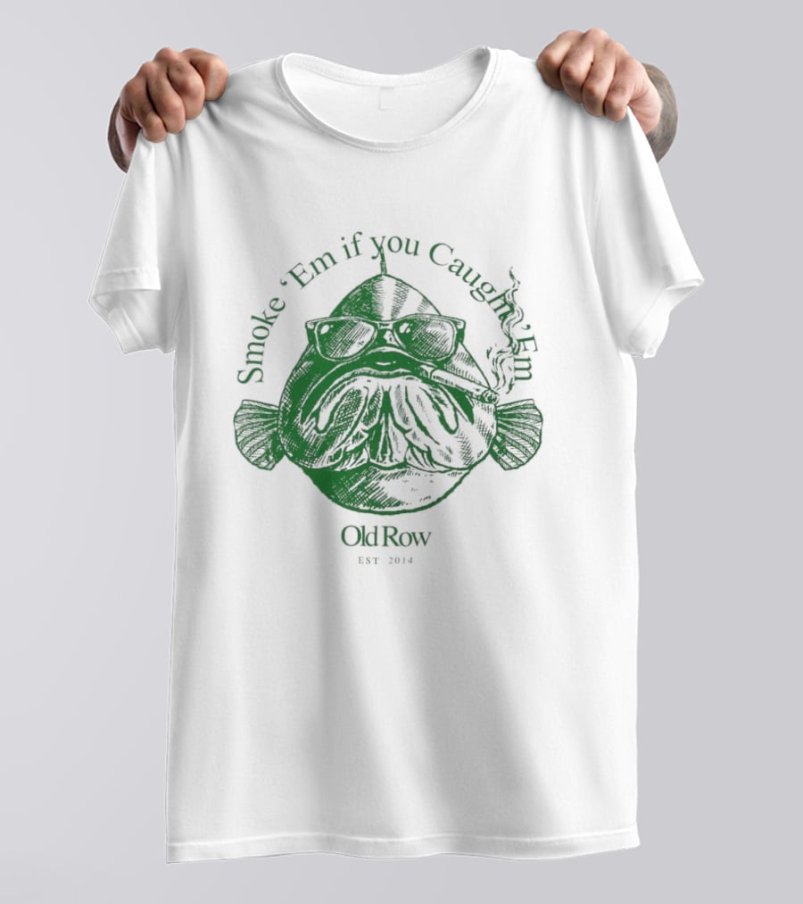 Smoke 'Em If You Caught 'Em Chum Charlie ChinCow Stay Stoked T-Shirt