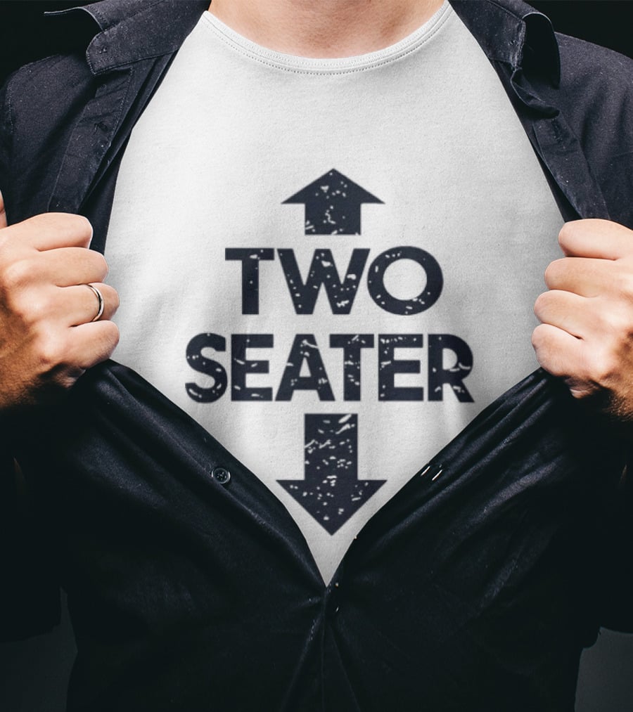 Two Seater Arrows Up Down T-Shirt
