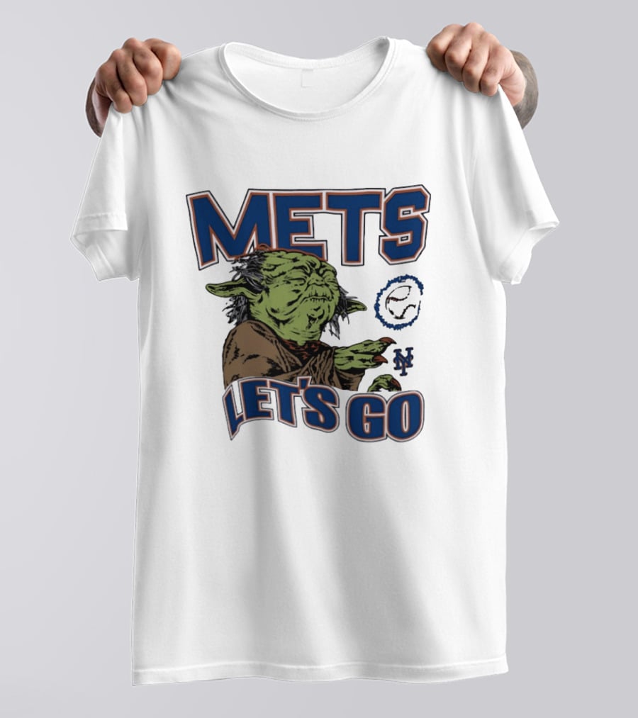 Mets Let's Go Yoda New Yorks Mets T-Shirt