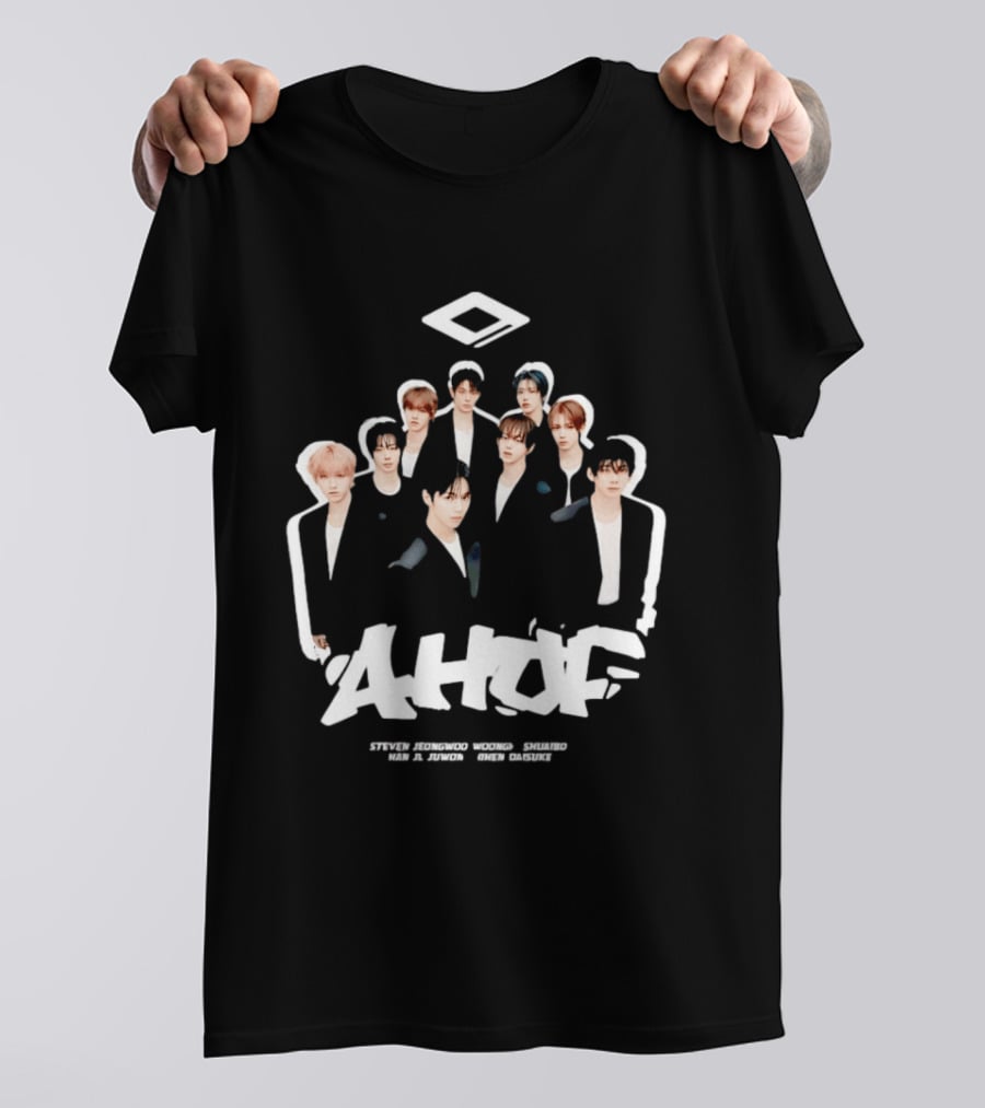 AHOF Steven Jeongwoo Woongki Shuaibo Han Jl Juwon Chihen Daisuke T-Shirt