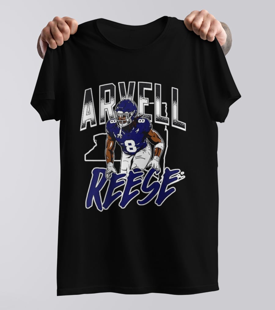 Arvell Reese New York Giants Football 2026 T-Shirt