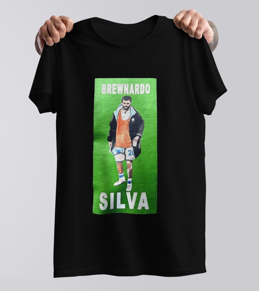 Brewnardo Silva Bernardo Silva Manchester City Football Star T-Shirt