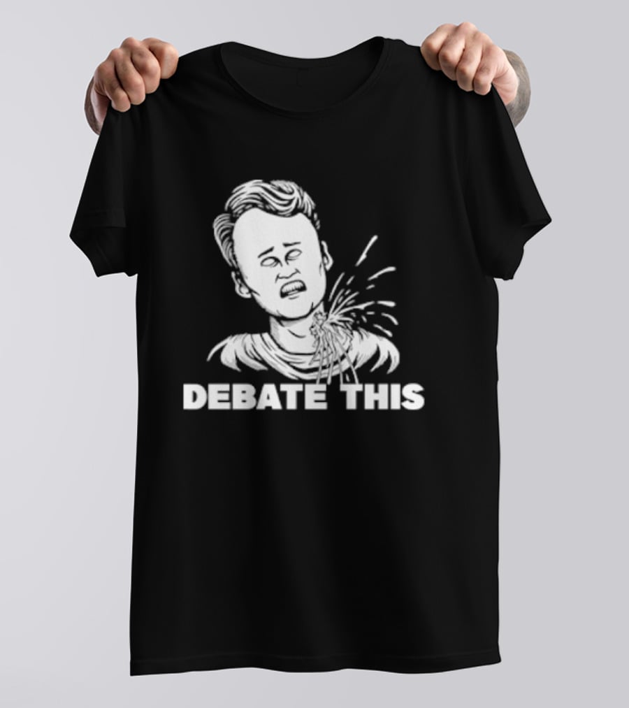 Charlie Kirk Debate This Explosion Head T-Shirt