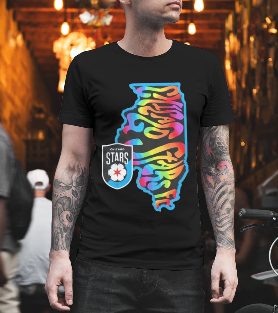 Chicago Stars FC Pride State Groove T-Shirt