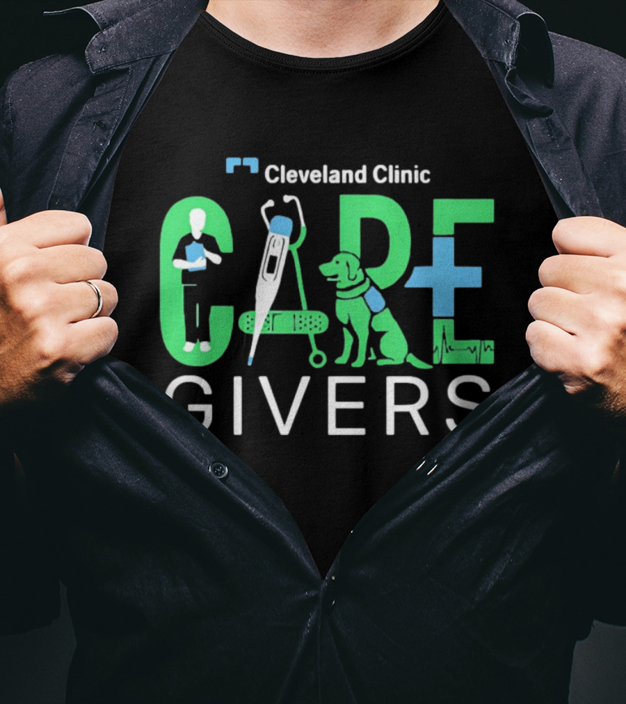 Cleveland Clinic Caregivers Healthcare Team Support T-Shirt