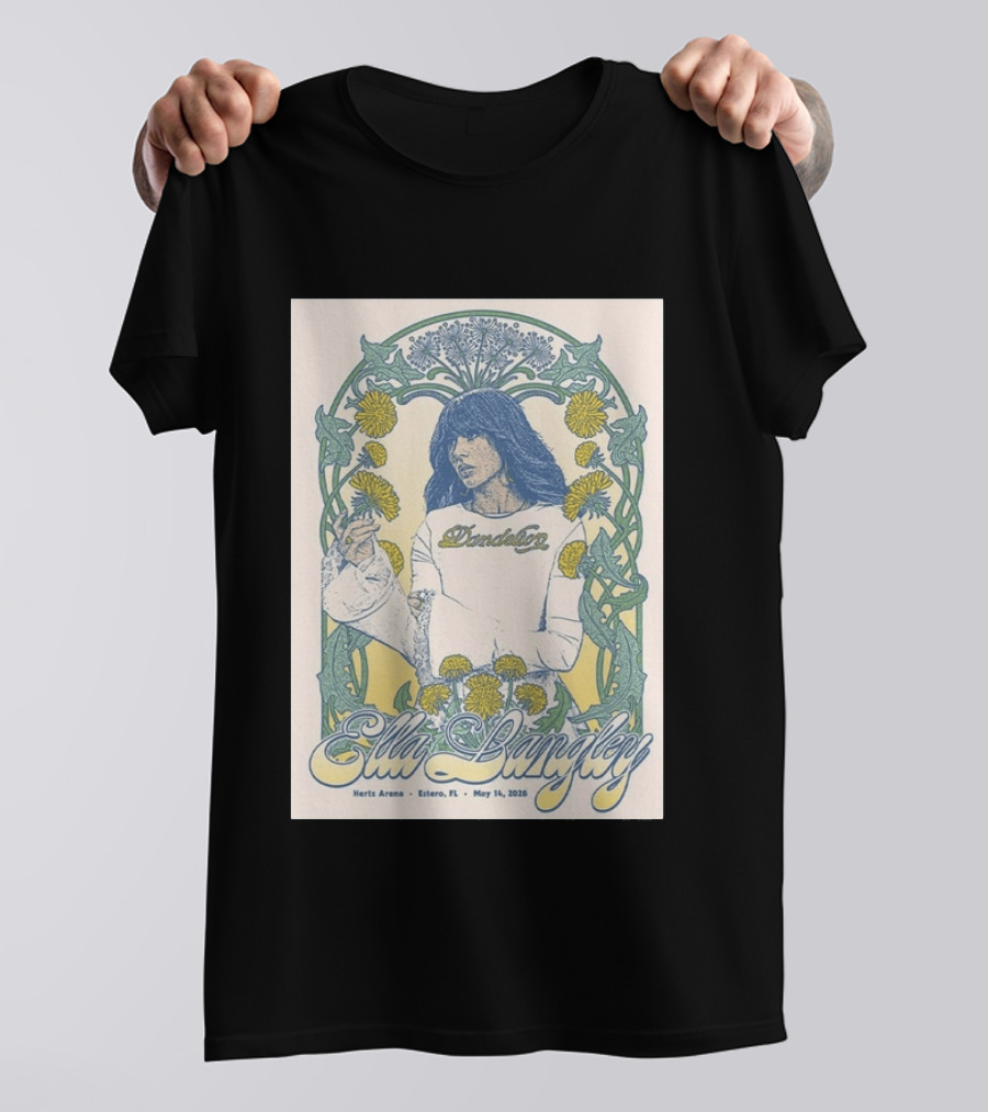 Ella Langley Dandelion Tour Hertz Arena Estero Florida May 14 2026 T-Shirt