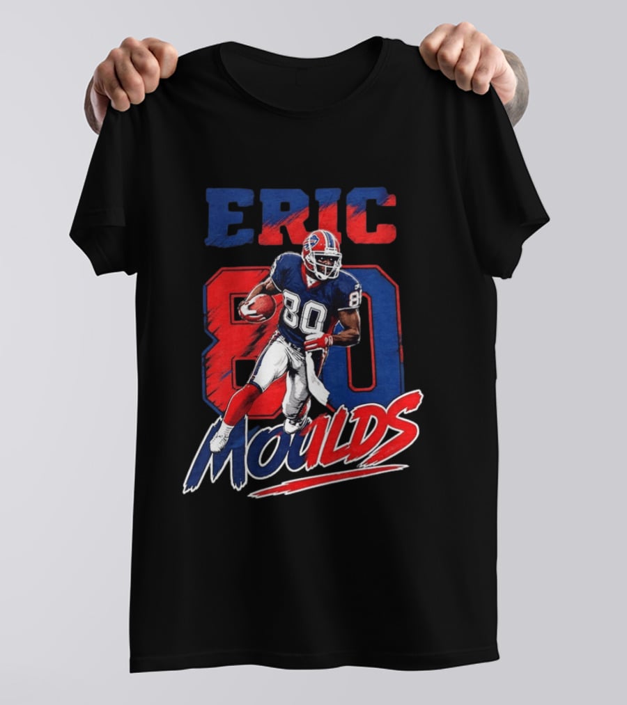 Eric Moulds 80 Buffalo Bills Football Legend T-Shirt